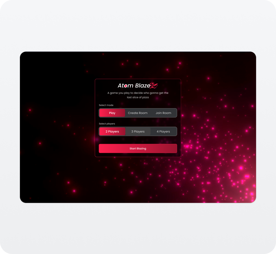Atom Blaze game